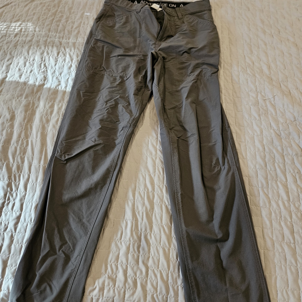 Ascend Mens Gray Pants 30x32